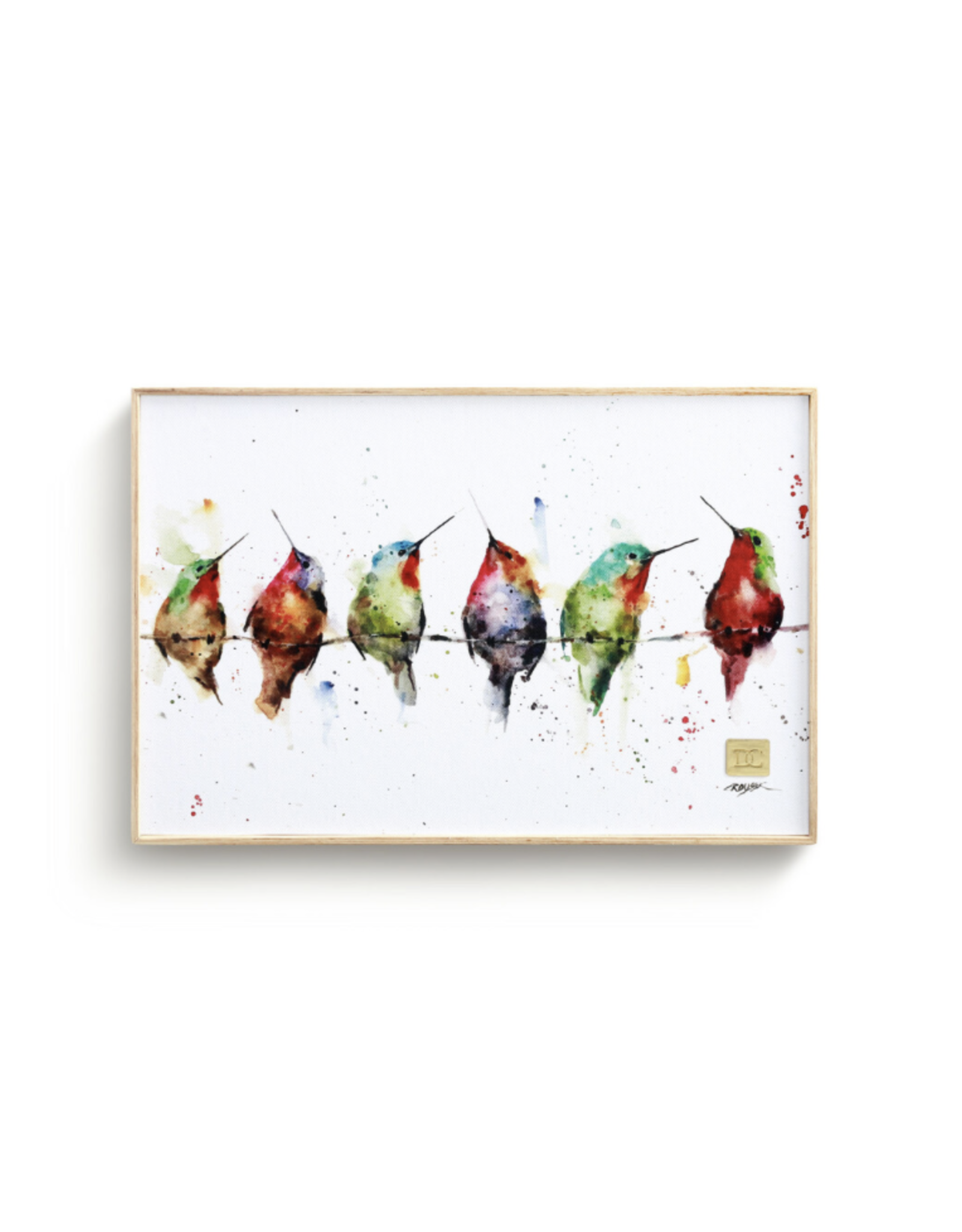 Demdaco Hummingbird On Wire Wall Art