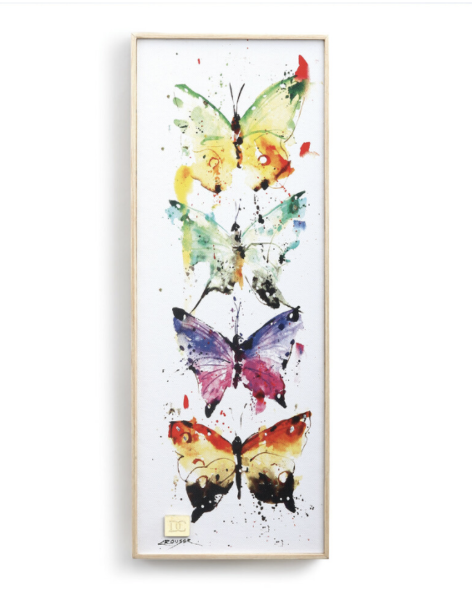 Demdaco SALE Four Butterflies Wall Art