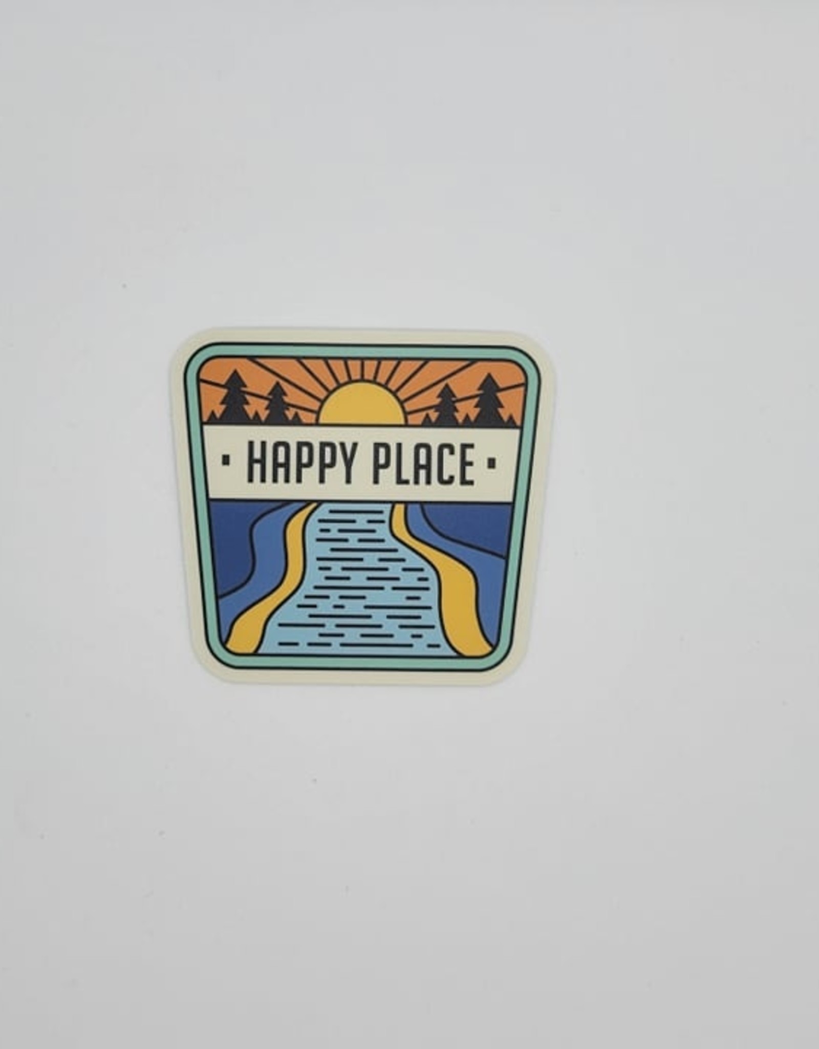 Sticker Northwest Happy Place River Patch Sticker