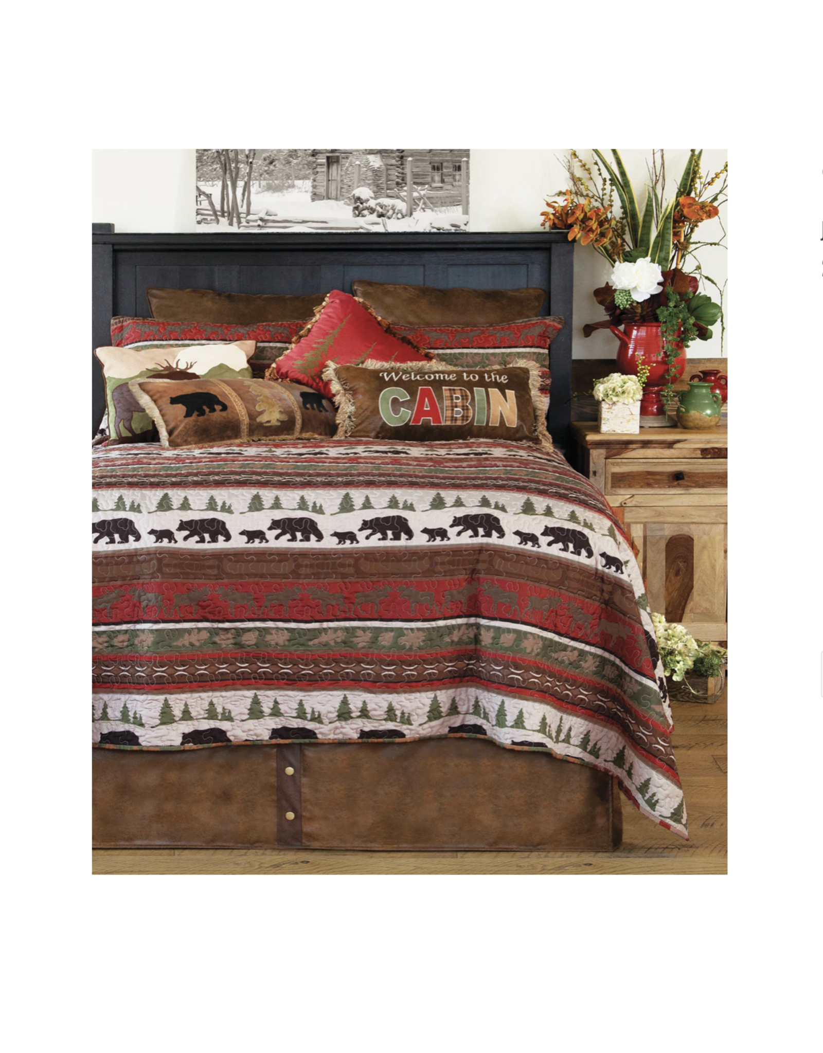Carstens Cabin and Lodge Stripe Bed Set - Queen