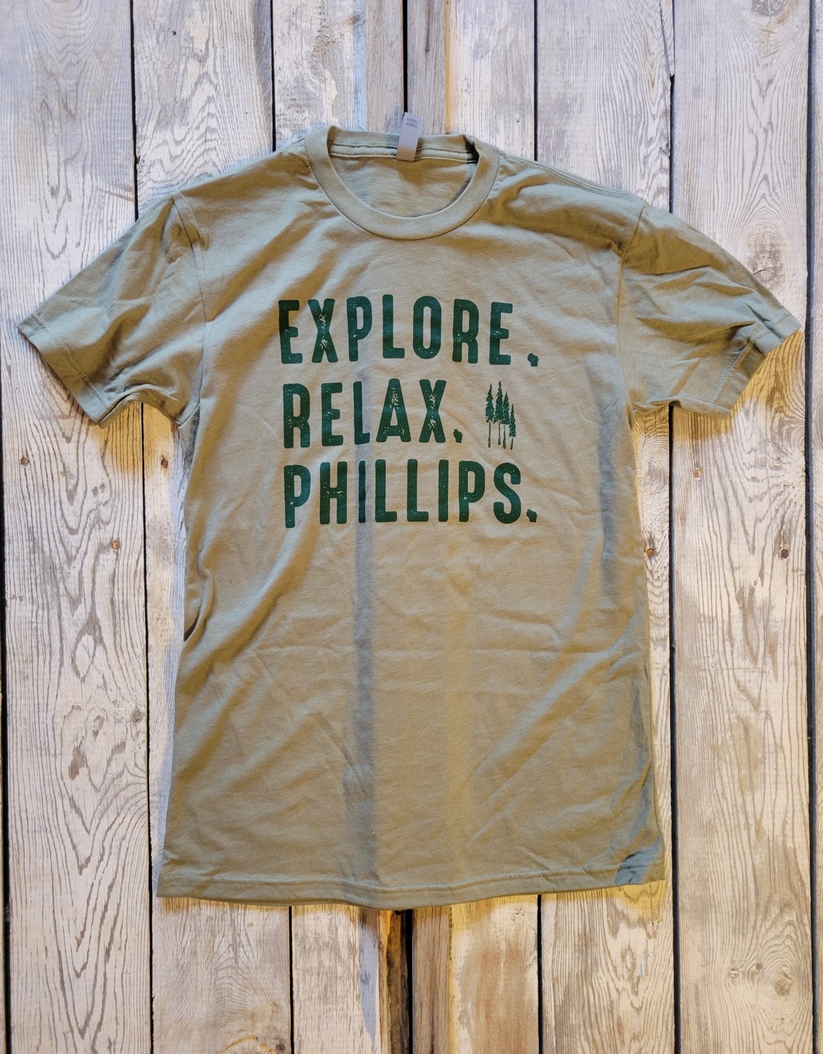 Lakeside Clothing Explore. Relax. Phillips T-Shirt