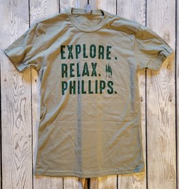 Lakeside Clothing SALE Explore. Relax. Phillips T-Shirt