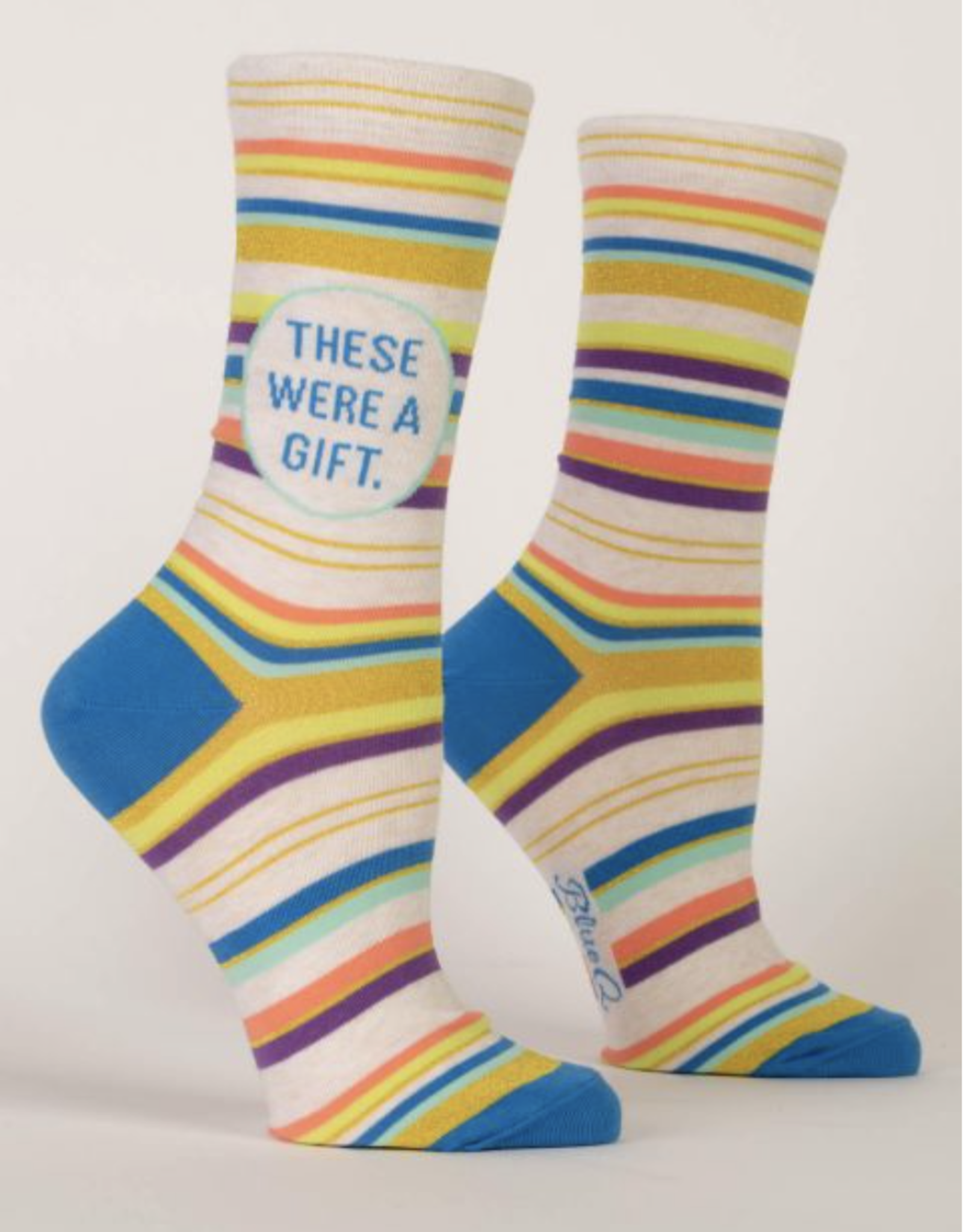 Blue Q SALE These Were A Gift Crew Socks