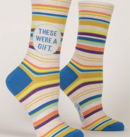 Blue Q SALE These Were A Gift Crew Socks