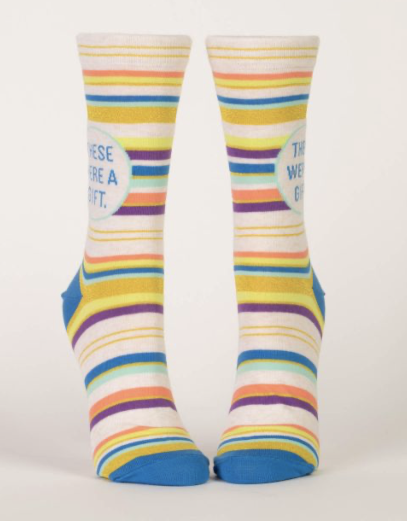 Blue Q SALE These Were A Gift Crew Socks