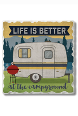 Highland Home Coaster - Life is Better at Campground
