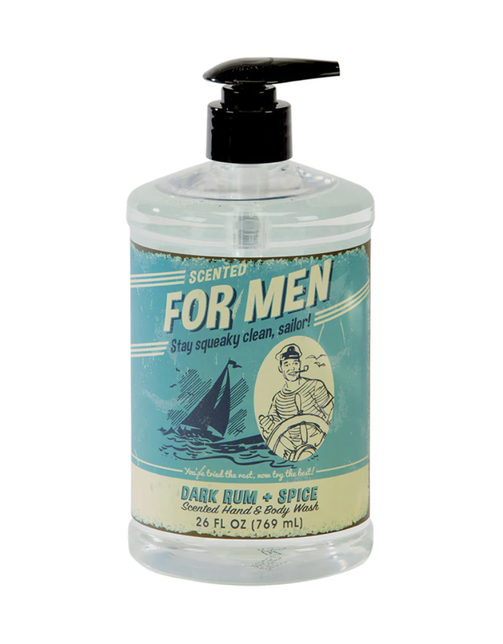 San Francisco Soap Company Dark Rum & Spice Men's Body Wash
