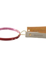 Scout Good Karma Ombre Bracelet - Gratitude Mulberry/Silver