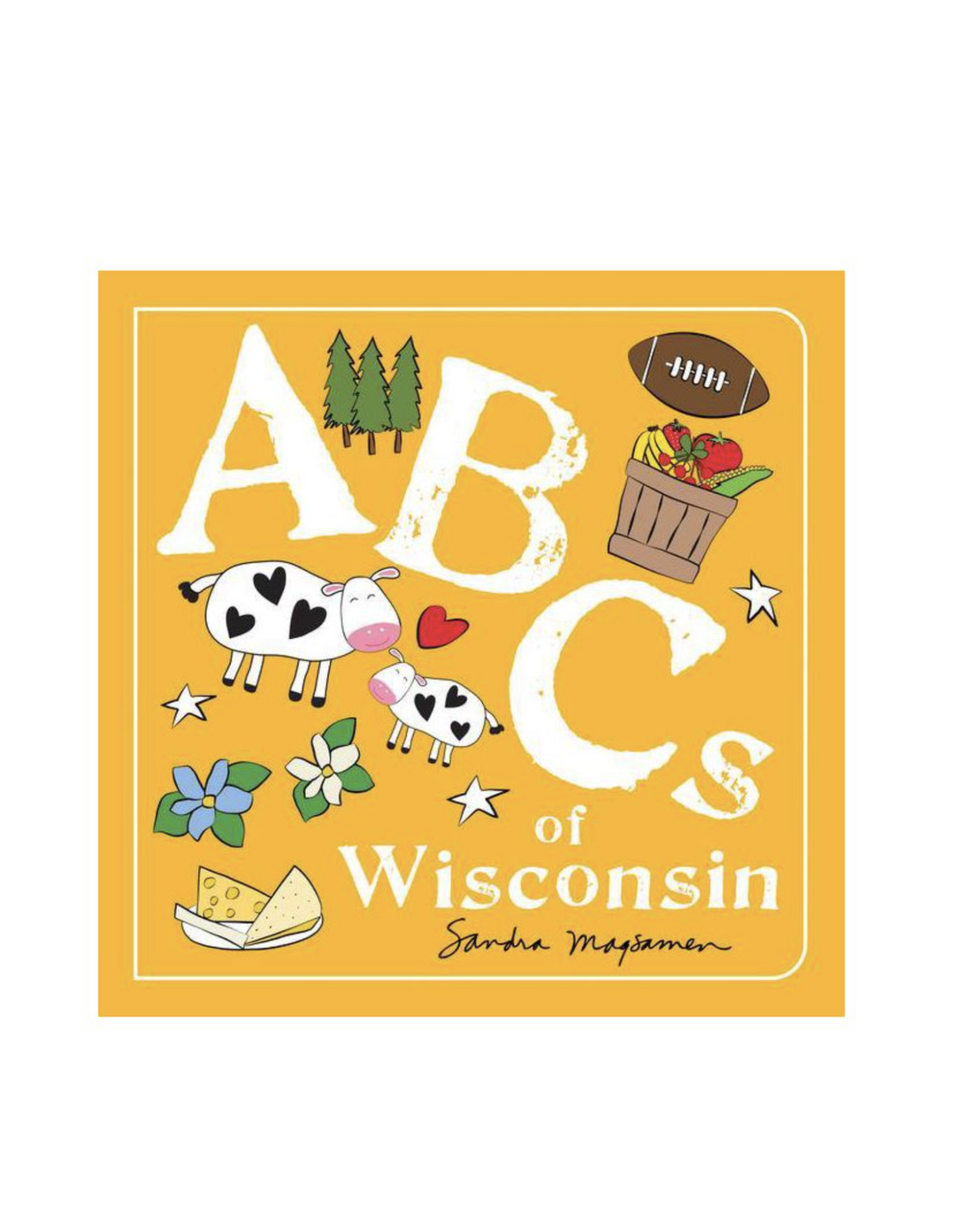Sourcebooks ABCs of Wisconsin Board Book