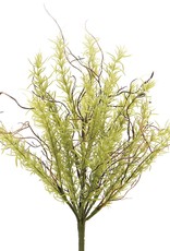 Meravic Spikey Grass Spray w/ Faux Twigs 18" - Light Green