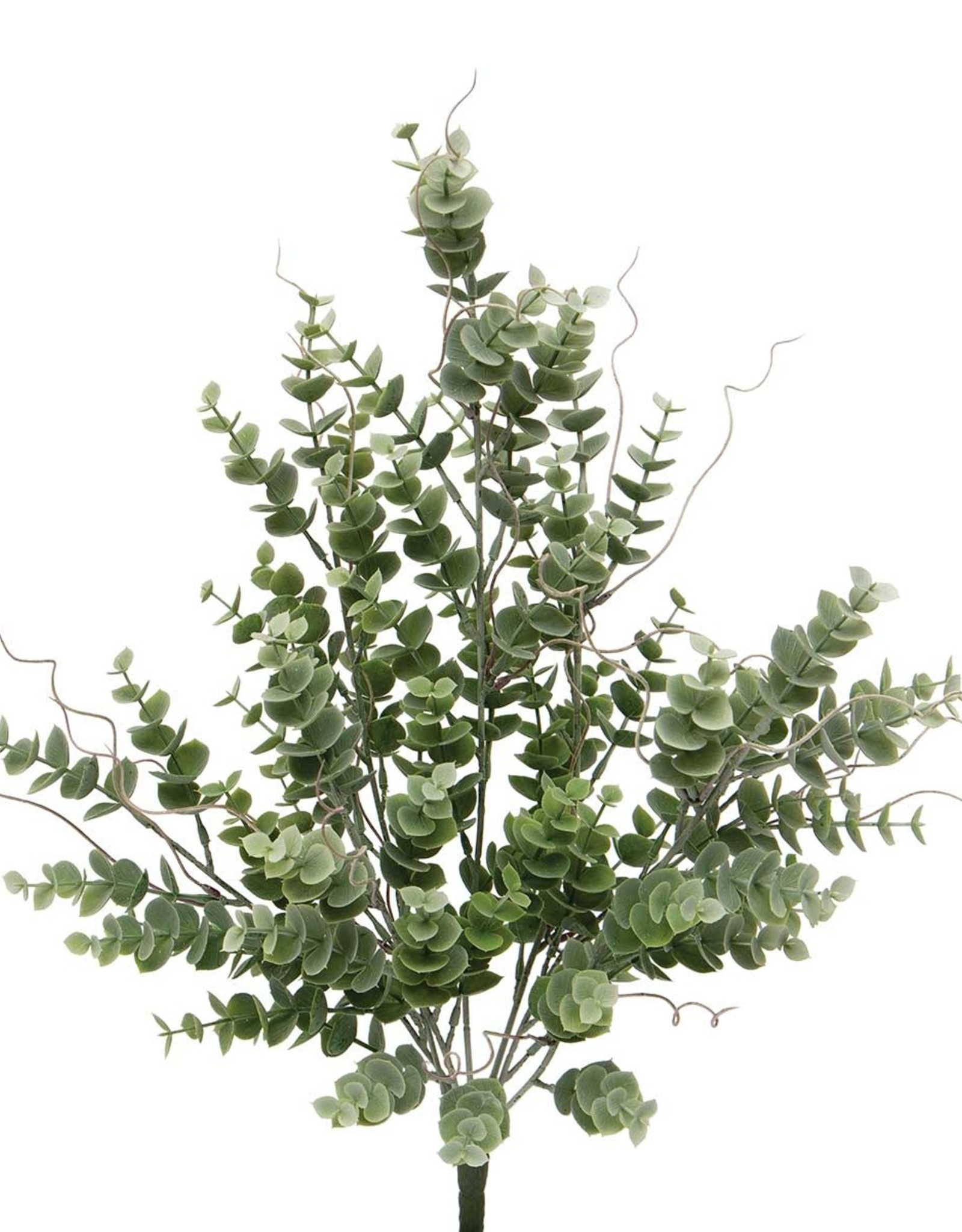 Meravic Eucalyptus & Faux Twig Bush 19" Grey