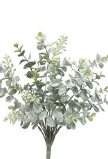 Meravic 12" Eucalyptus and Berry Bush - Grey