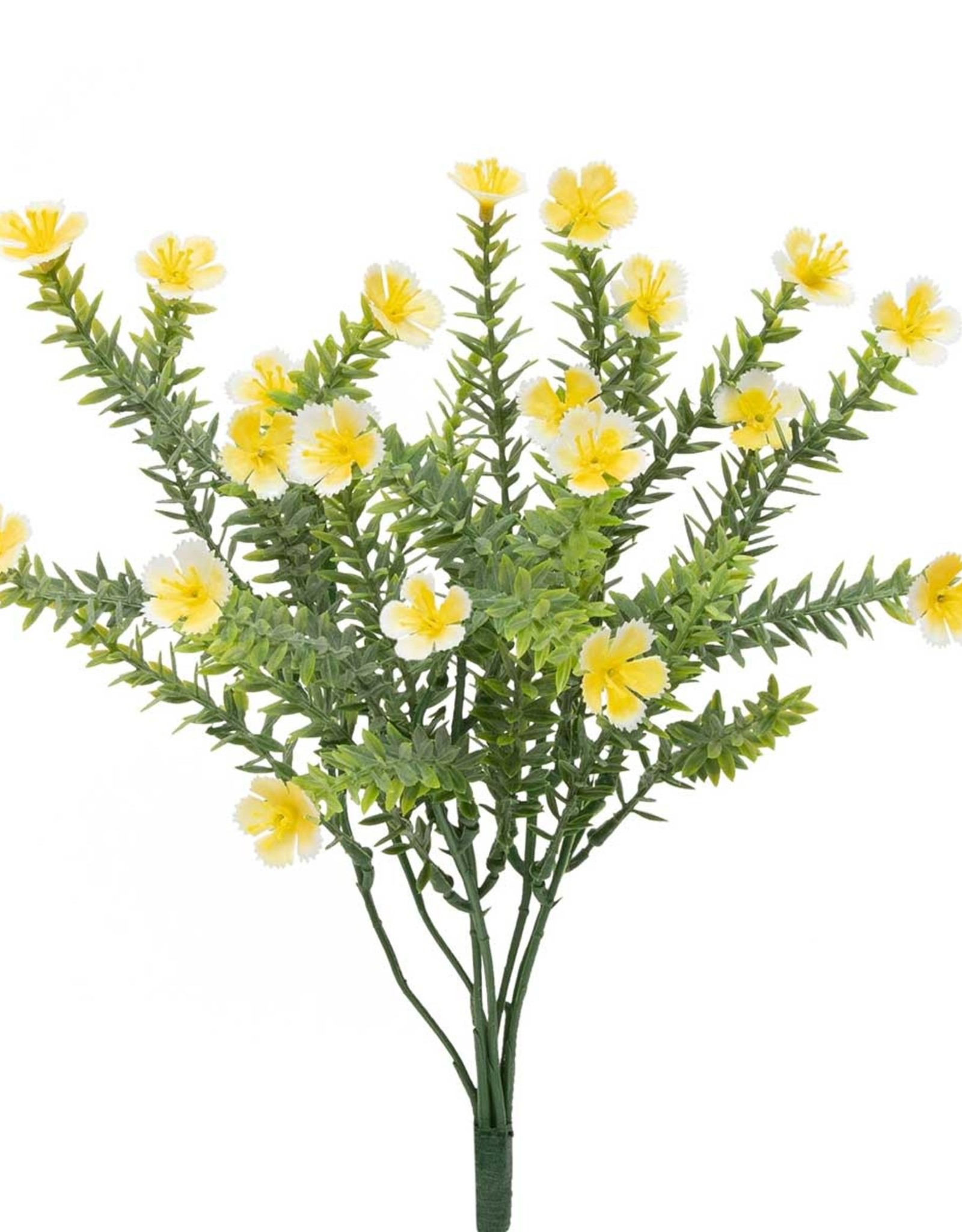 Meravic 14" Spike Grass Bush with Yellow Flower