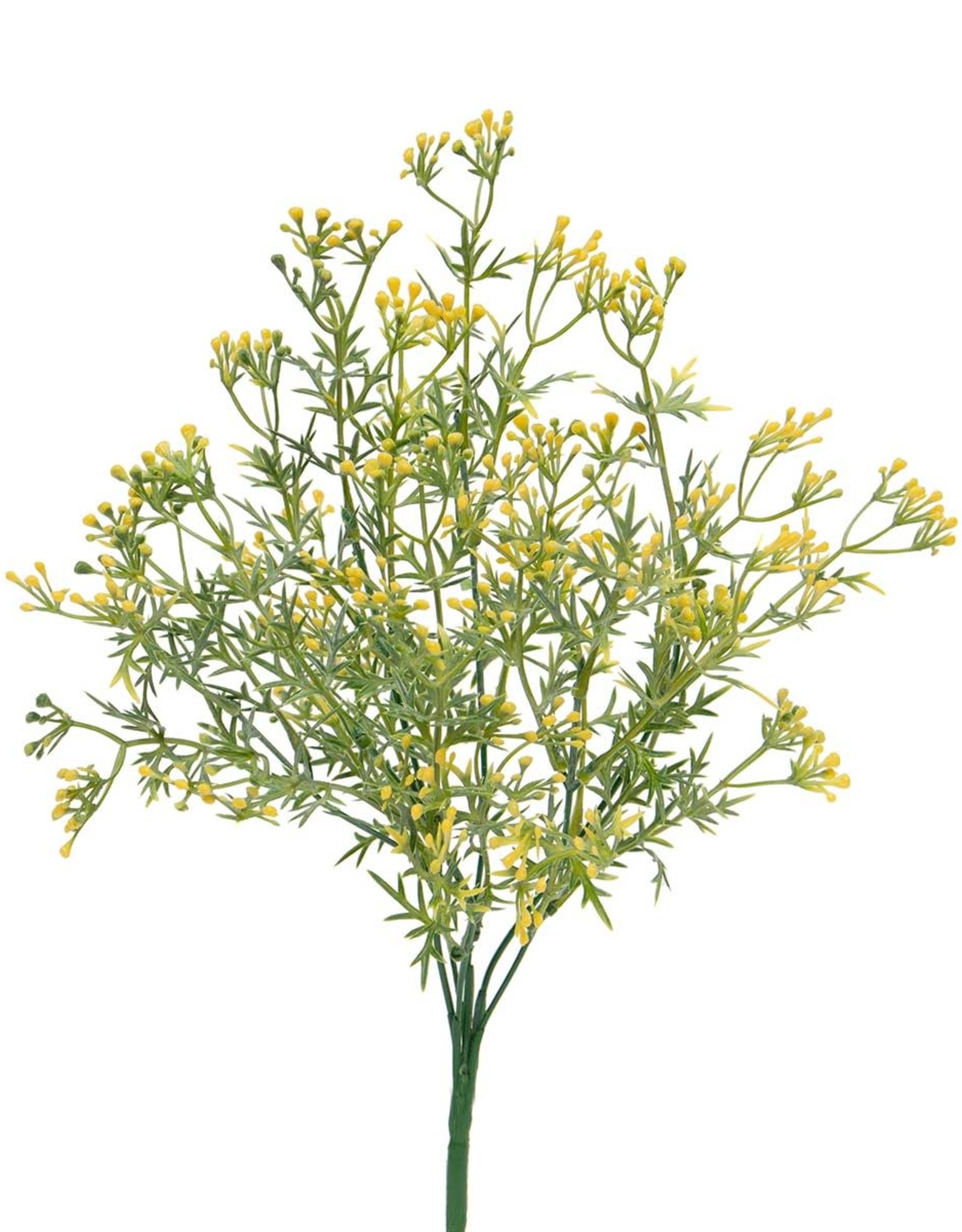 Meravic 14" Grass Bud Bush - Yellow