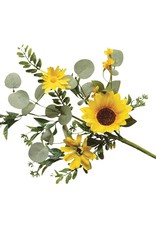 Meravic 17" Sunflower/Daisy/Eucalyptus Pik