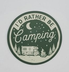 Sticker Northwest I'd Rather Be Camping Sticker