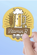 Sentinel Supply Vitamin B Beer Sticker