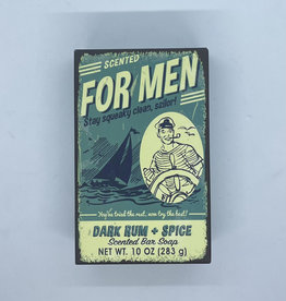 San Francisco Soap Company Dark Rum & Spice For Men Soap Bar
