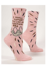 Blue Q SALE Underwire Bra Crew Socks