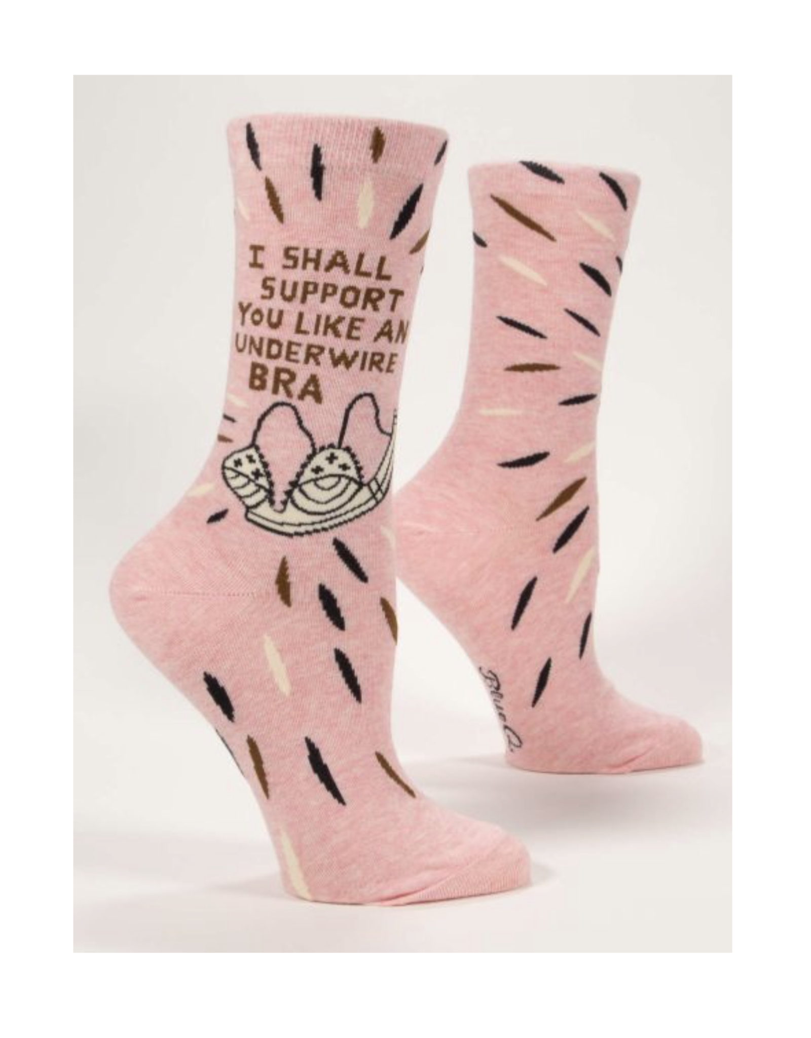 Blue Q SALE Underwire Bra Crew Socks