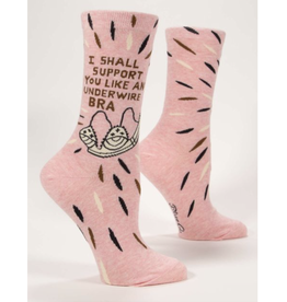 Blue Q SALE Underwire Bra Crew Socks