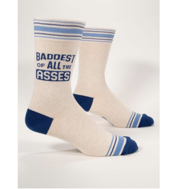 Blue Q Baddest of Asses Men's Socks