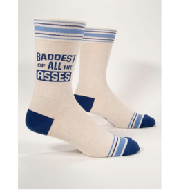 Blue Q SALE Baddest of Asses Men's Socks