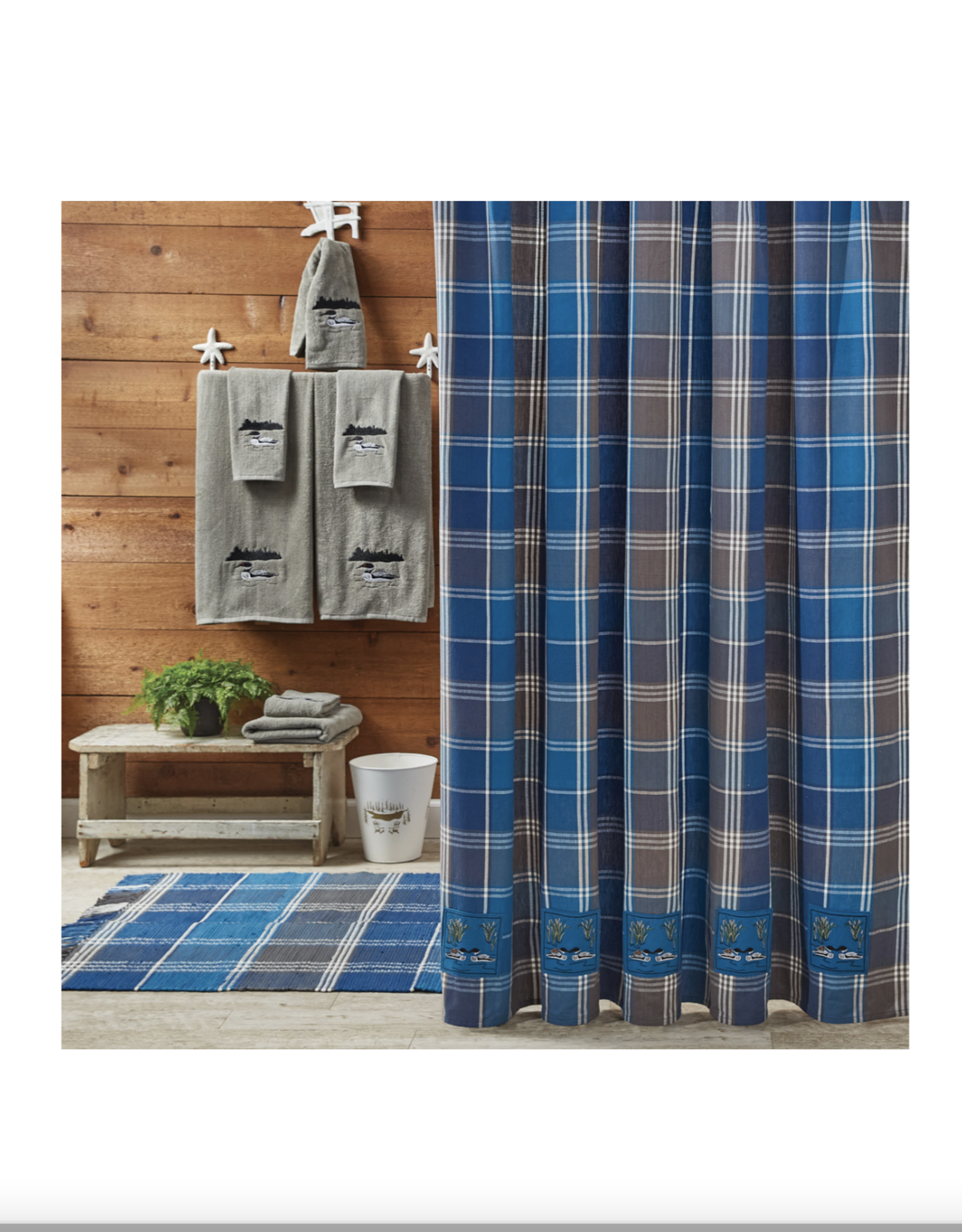 Park Designs SALE Rainy Lake Shower Curtain