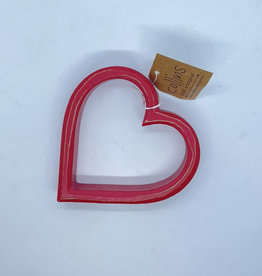 Collins Painting & Design Red Hollow Heart