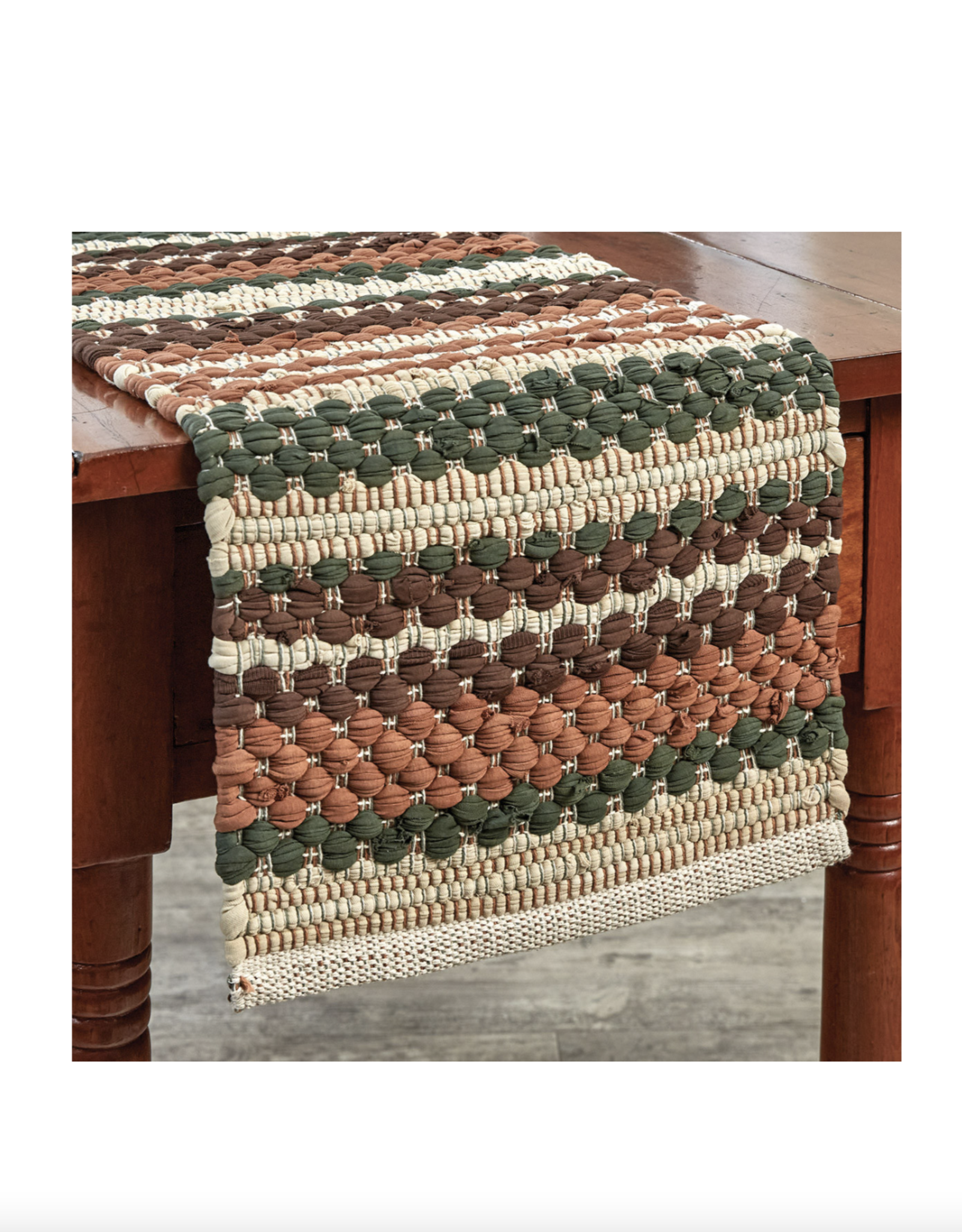 Park Designs 36'' Table Runner - Woodbourne Chindi
