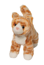 Douglas Hally Orange Striped Cat Stuffed Animal