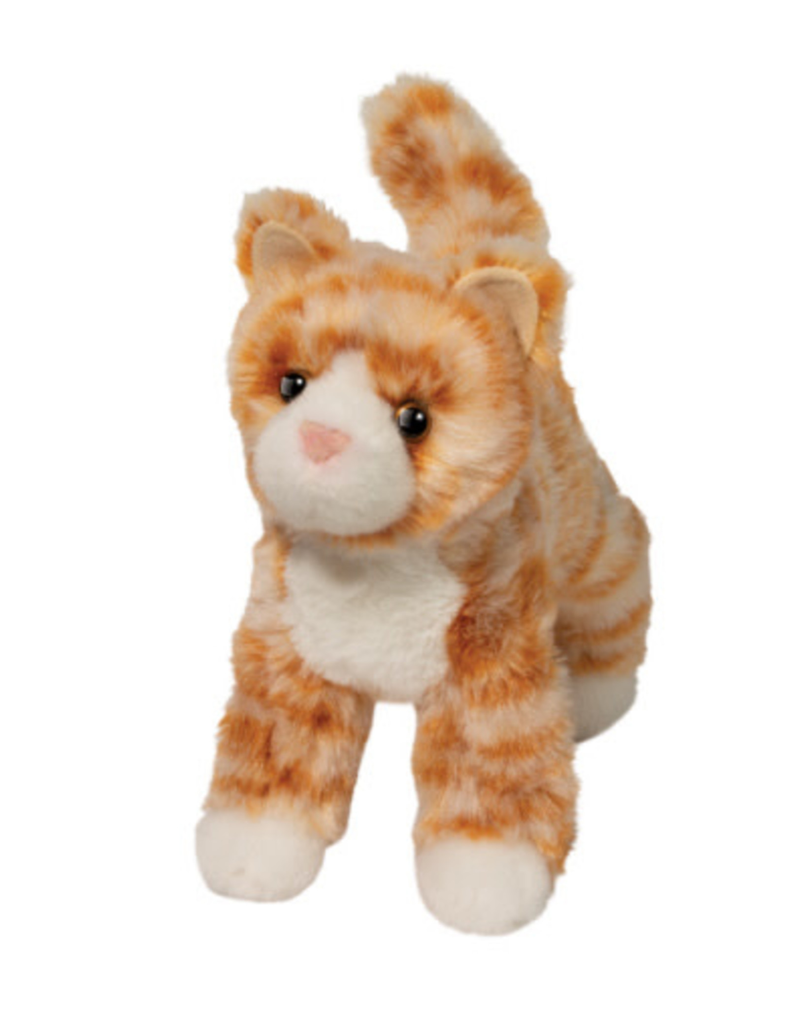 Douglas Hally Orange Striped Cat Stuffed Animal