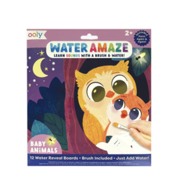 Ooly Water Amaze Water Reveal Board - Baby Animals