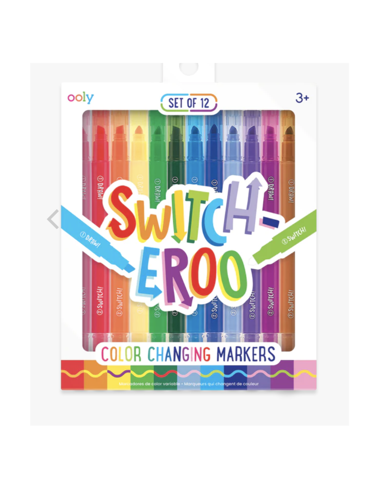 Ooly Switch-eroo Color Changing Markers 2.0 (Set of 12)