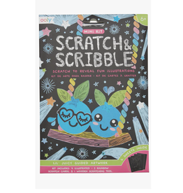 Ooly Mini Scratch & Scribble: Lil Juicy