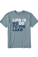Life Is Good Men's Life Is Good Go To The Lake Crusher-Lite Tee