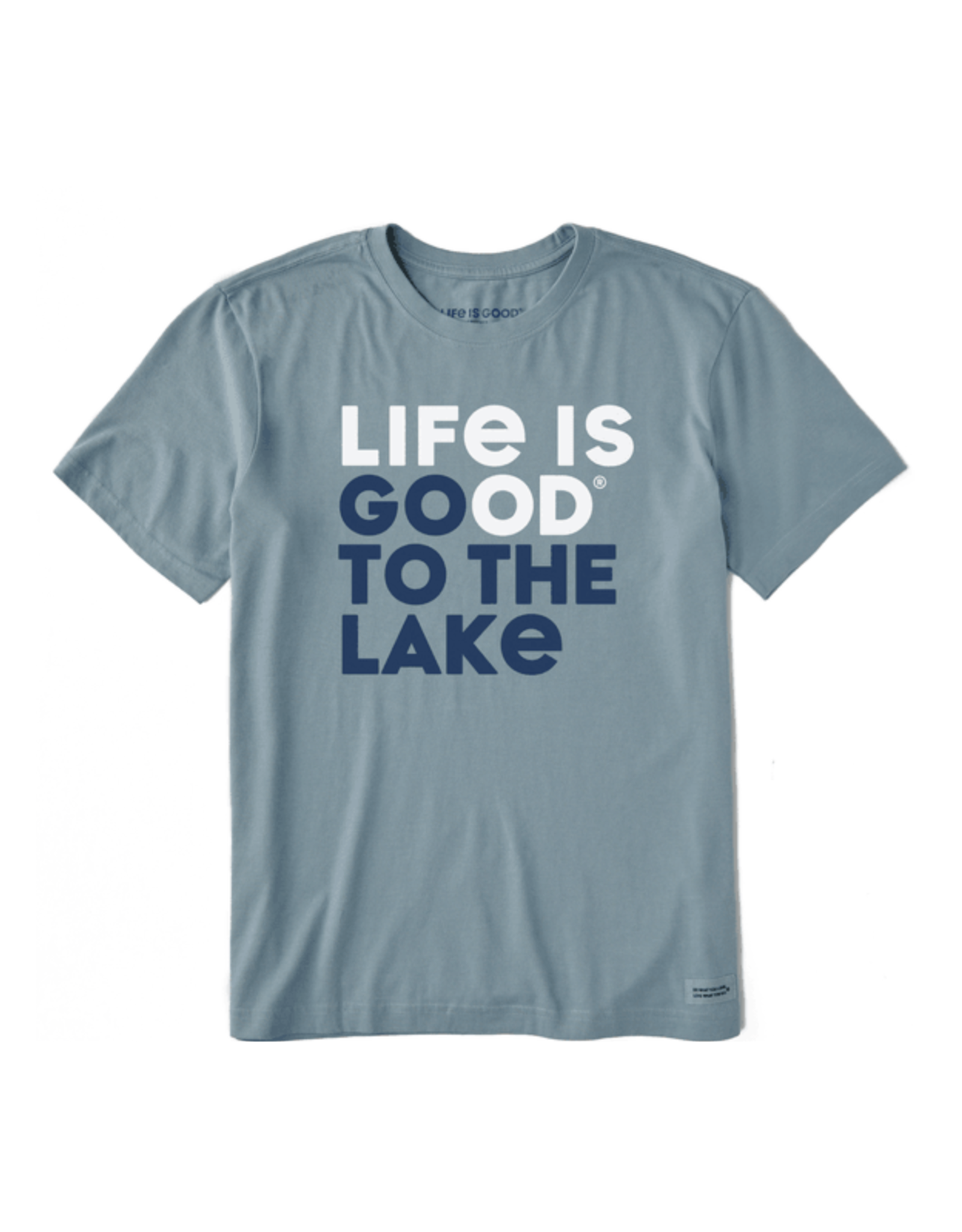 Life Is Good Men's Life Is Good Go To The Lake Crusher-Lite Tee