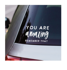 Sincere Surroundings SALE You Are Amazing Vinyl Decal