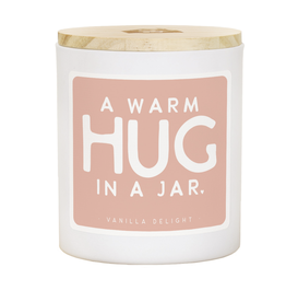 Sincere Surroundings Hug In A Jar Candle (Vanilla)