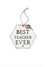 Sincere Surroundings SALE Best Ever Ornament - Teacher