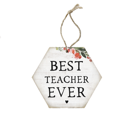 Sincere Surroundings SALE Best Ever Ornament - Teacher