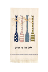 Mudpie Gone To Lake Applique Towel
