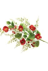 Meravic 34" Scarlet Poppy Spray