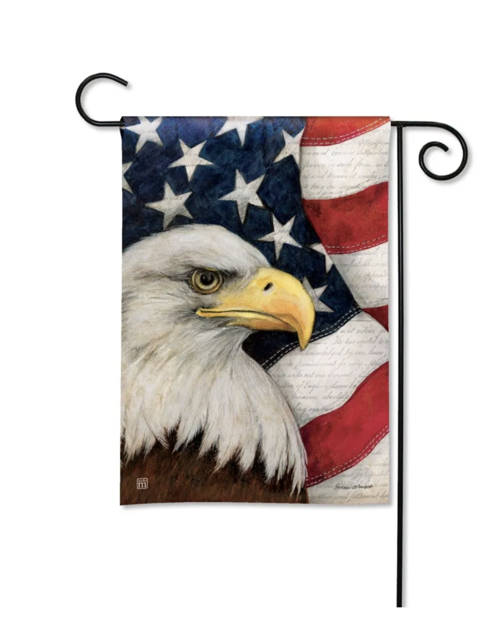 Studio M American Eagle Garden Flag