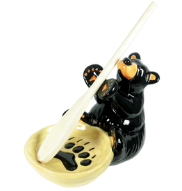 Demdaco Bear Spoon Holder Bearfoot