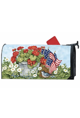 Studio M Flags and FlowersLarge Mailbox Cover
