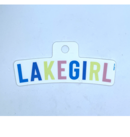 Lake Girl Lakegirl Colors Sticker
