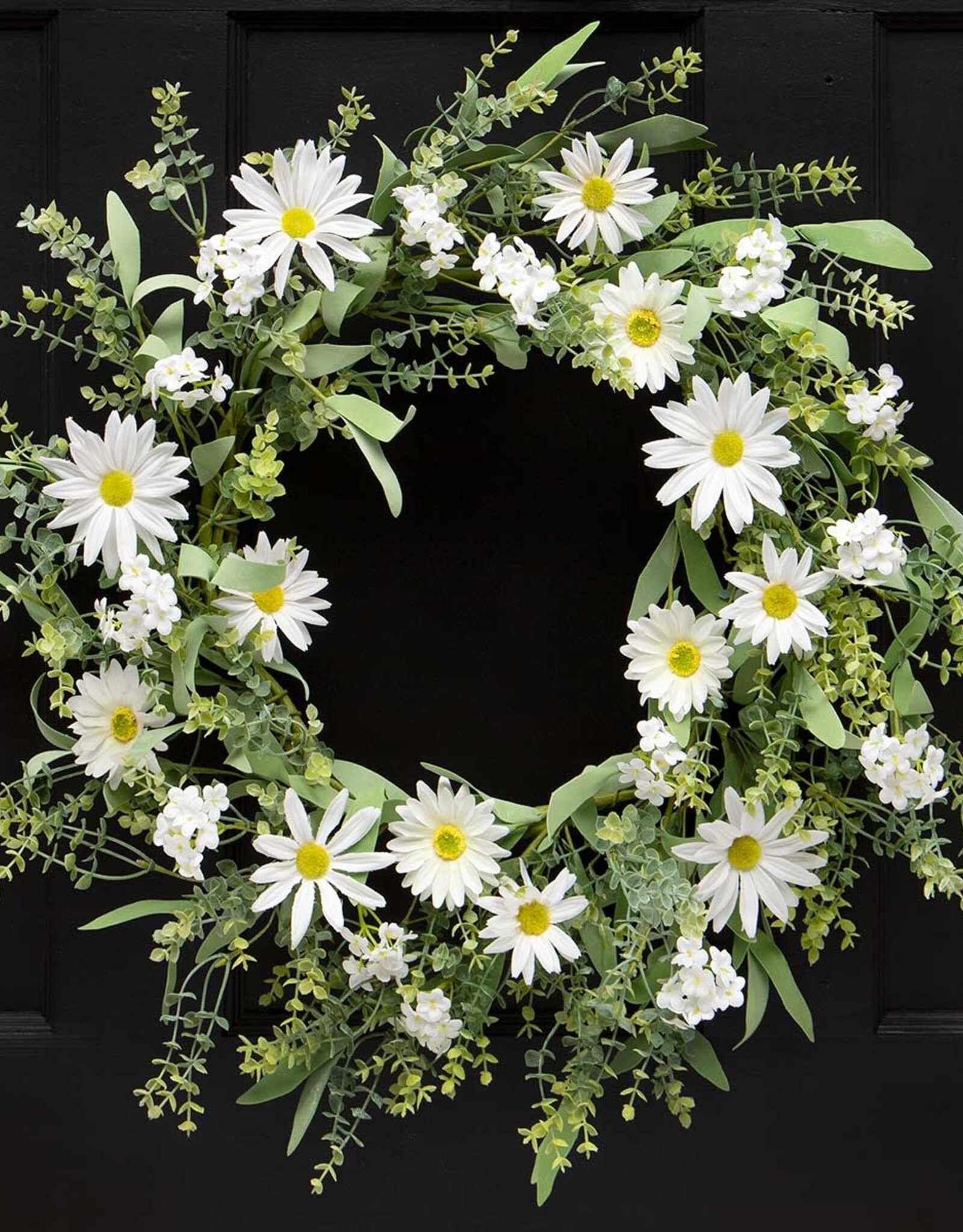 Meravic 27" Marguerite Daisy Wreath
