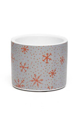 Meravic SALE 3" Holiday Cheer Snowflake Pot