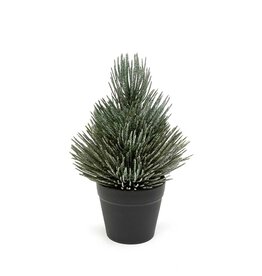 Meravic 8" Frosted Pine Tree in Pot